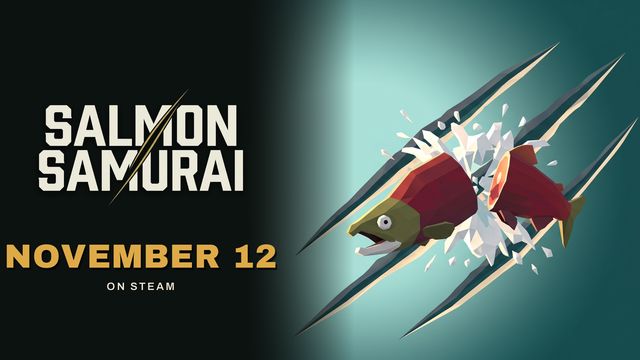 Announcement slide: the logo, "NOVEMBER 12", "ON STEAM".