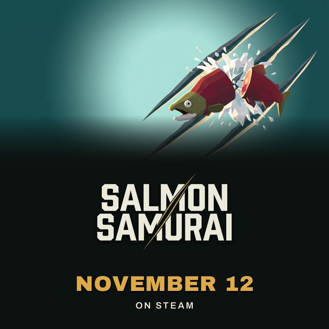 Announcement slide: the logo, "NOVEMBER 12", "ON STEAM".