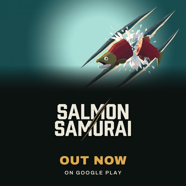 Announcement slide: the logo, "OUT NOW", "ON GOOGLE PLAY".